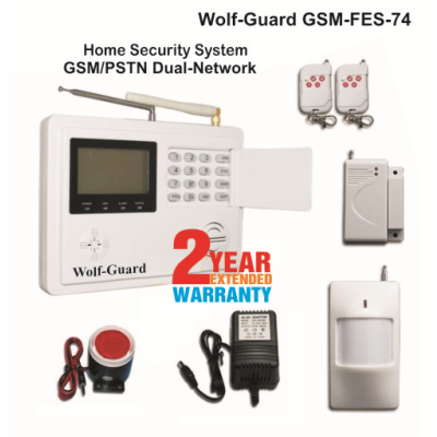 Báo động chống trộm không dây dùng SIM Wolf-Guard GSM-FES-74